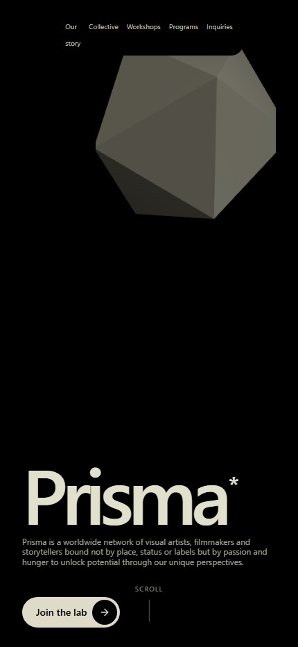 Prisma Cinematic Studio Mobile